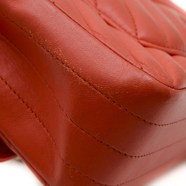 シャネル シェブロン ミニフラップ 20 チェーンショルダーバッグ