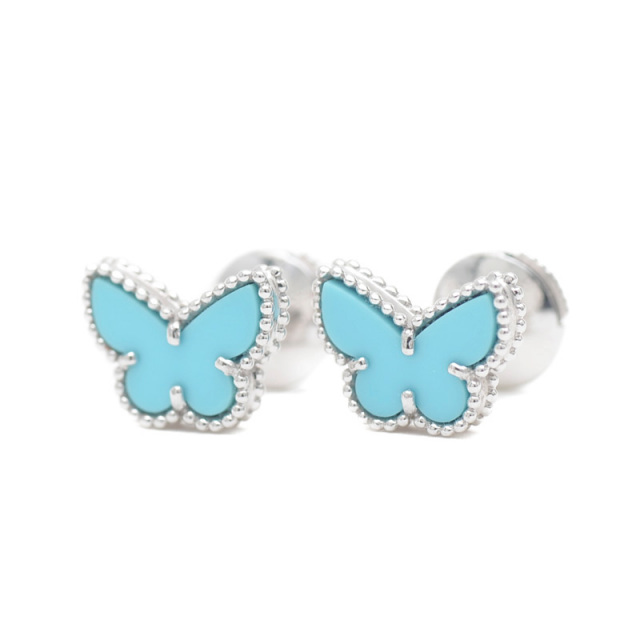 ヴァンクリーフ&アーペル スウィートアルハンブラ パピヨン ピアス