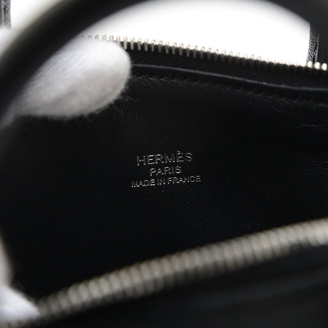 エルメスのピンヒール、スエード黒。ほぼ未使用、エルメスの箱と