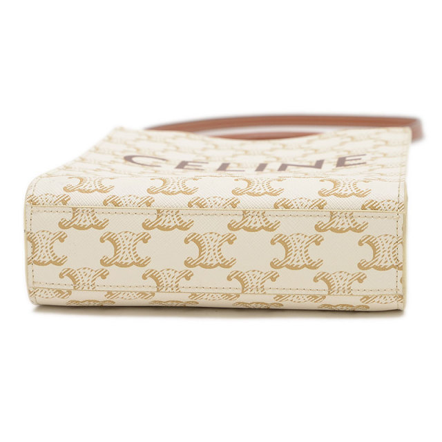 セリーヌ ミニバーティカル トリオンフ CELINE ホワイト ミニ