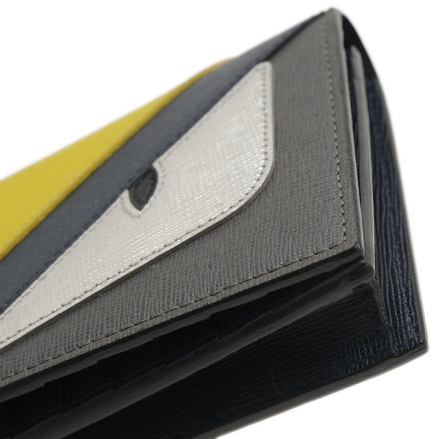 [値下げ中]　FENDI バグズ 長財布 本革　モンスター フェンディ FENDI モンスター バッグバグズ ラウンドファスナー