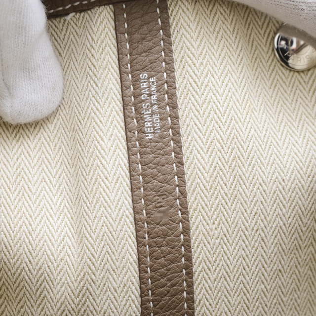 エルメス ガーデンパーティPM 36 ネゴンダ エトゥープ L刻印 HERMES