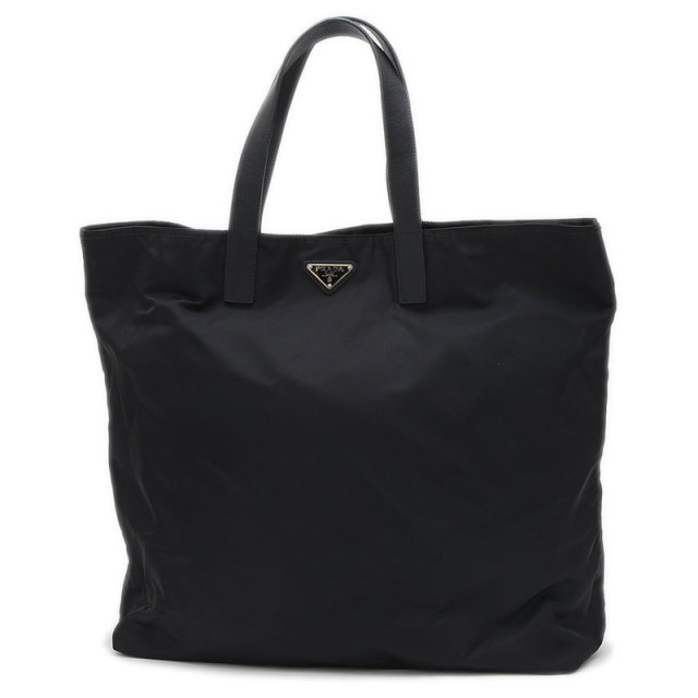 プラダ　レザー　ナイロン　トートバッグ　ブラック PRADA】プラダ トートバッグ ナイロン レディース ショルダー