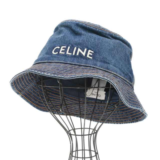 CELINE セリーヌ　バケハ CELINE - 新品 定価以下 CELINE セリーヌ バケットハット