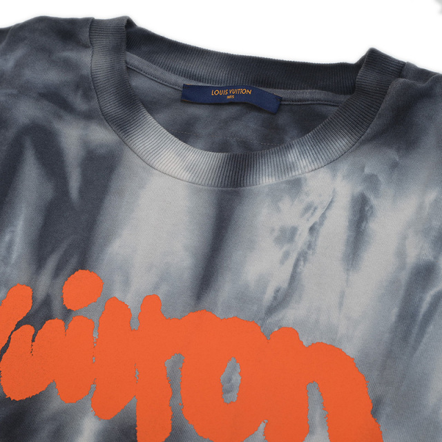Louis Vuitton タイダイ柄 リターントゥロゴ　メンズTシャツ Louis Vuitton タイダイ柄 リターントゥロゴ メンズTシャツ