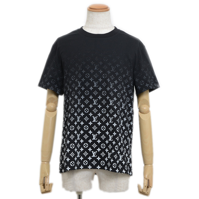 国内発送【クール】Louis Vuitton グラディエントCottonTシャツ パリ直営店【Louis Vuitton】グラディエントコットンTシャツ