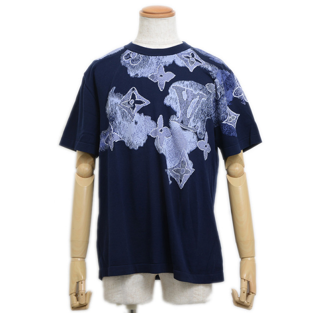 ルイヴィトン モノグラムウォーターカラー Tシャツ コットン