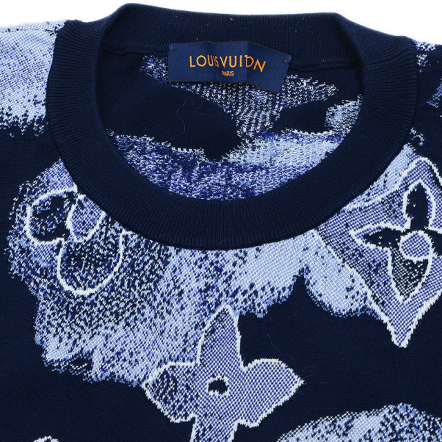ルイヴィトン モノグラムウォーターカラー Tシャツ コットン
