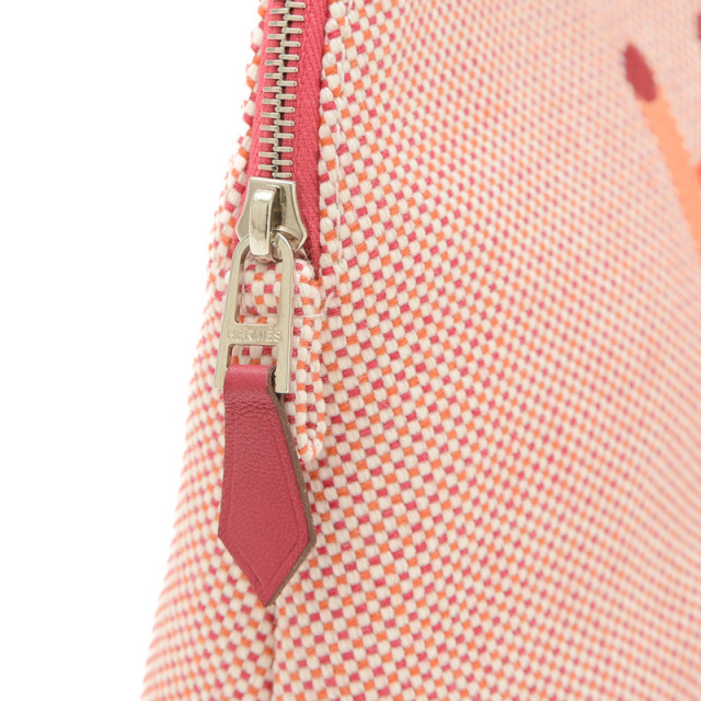 【優しいカラーでかわいい♡】HERMES ボリード ポーチ ☆可愛いHデザイン☆【HERMES】ボリードポーチ クレイジーH ミニ