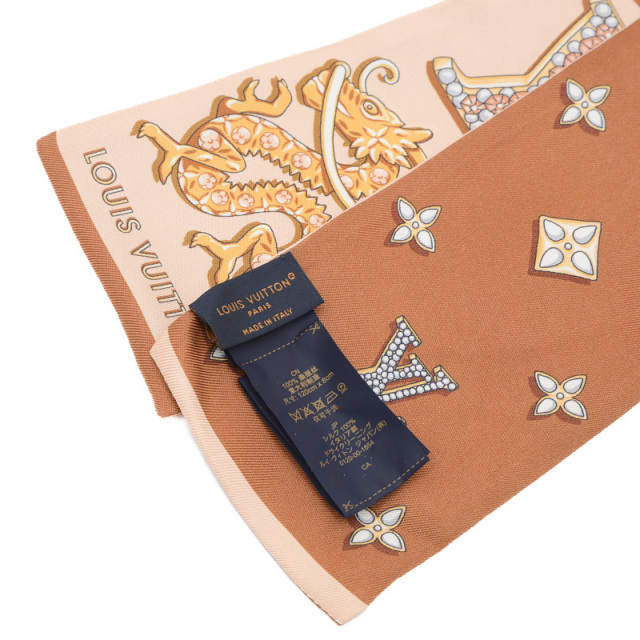 LOUIS VUITTON バンドー・プレシャスドラゴン ルイヴィトン バンドー プレシャス ドラゴン スカーフ シルク