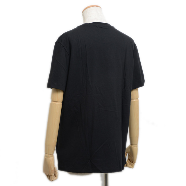 ヴェルサーチ Tシャツ ロゴ コットン ブラック メンズ 2XLサイズ