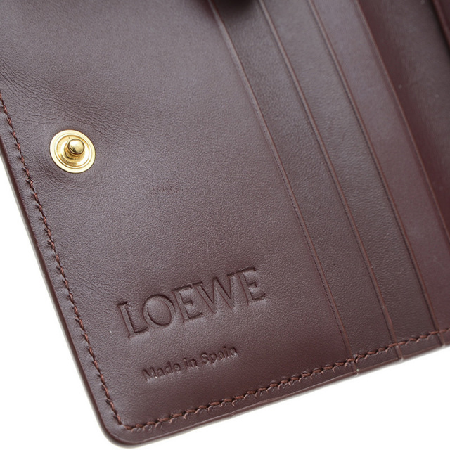 LOEWE 二つ折り財布 パズル コンパクト ウォレット C510Z41X10 LOEWE ロエベ 二つ折り財布 パズル コンパクト ウォレット