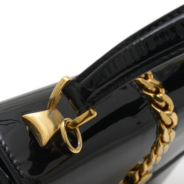 GUCCI★シルヴィ1969 パテントレザー ミニ トップハンドルバッグ GUCCI☆シルヴィ1969 パテントレザー ミニ トップハンドルバッグ