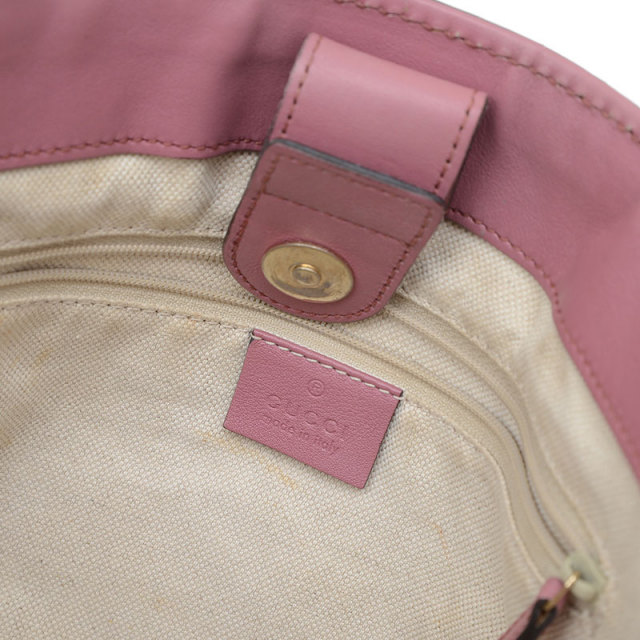 meee様 グッチ マイクログッチシマ スーキー トートバッグ レザー