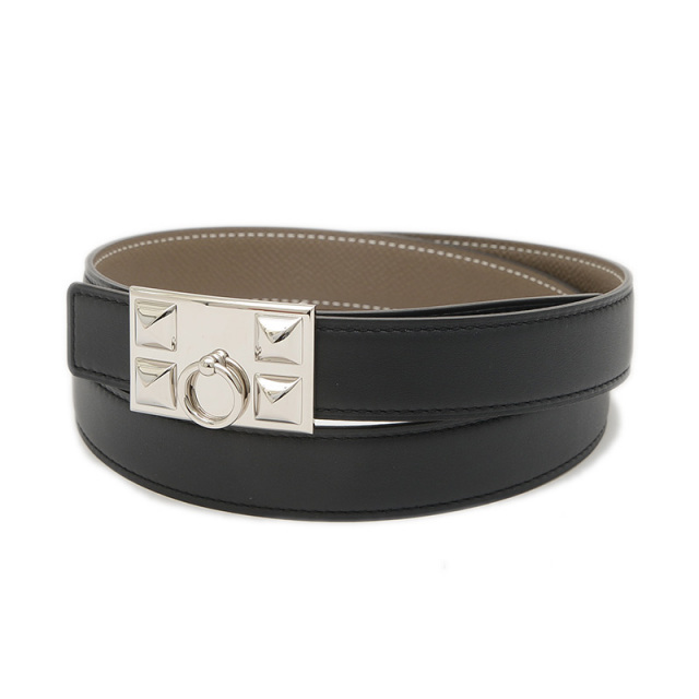 エルメス HERMES コリエドシアン ベルト ◯Z刻印 エルメス コリエドシアン リバーシブルベルト スイフト/エプソン