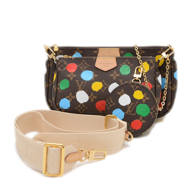 Louis Vuitton モノグラムショルダーバッグ ルイヴィトン LV×YK モノグラム ミュルティ アクセソワール