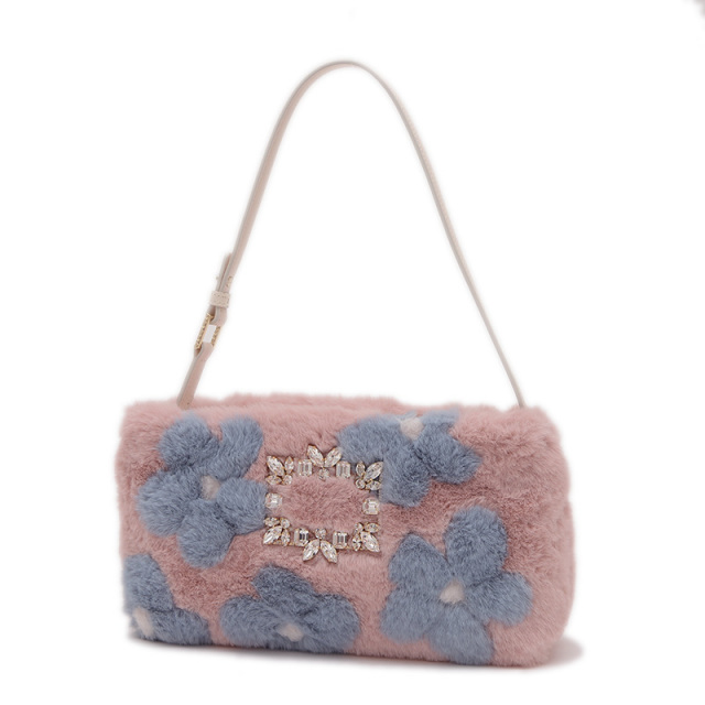 Roger Vivier★レディース ナイトリリー ショルダーバッグ ロジェヴィヴィエ ナイトリリー ウィンター ブロッサム クラッチ