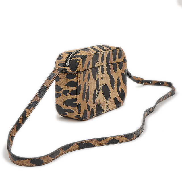 バレンシアガ エブリデイ カメラバッグ レオパード レザー