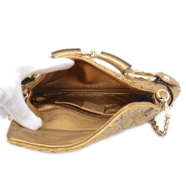 GUCCI グッチ ゴールド チェーンベルト ホースビット GUCCI グッチ レディース腕時計 ホースビット ブレスウォッチ QZ