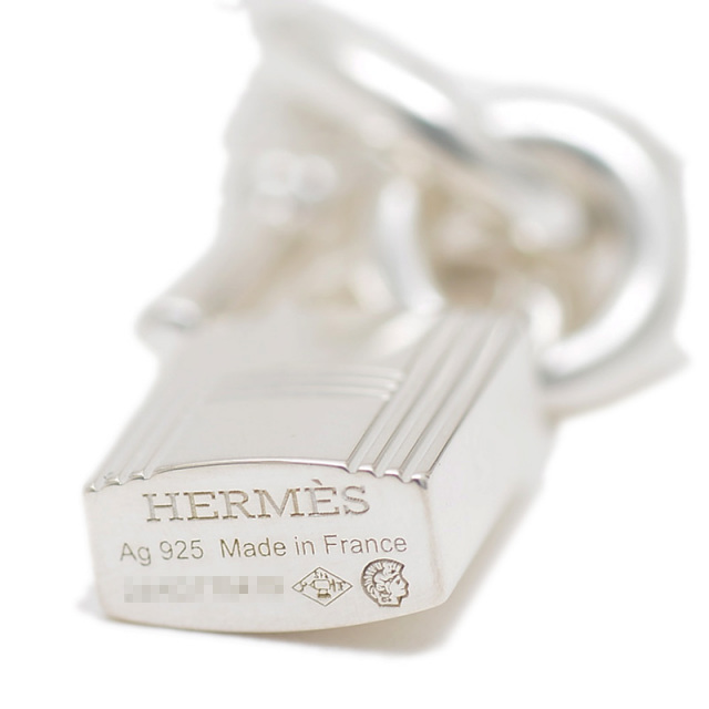 エルメス アミュレット ケリー カデナ ネックレス SV925 HERMES