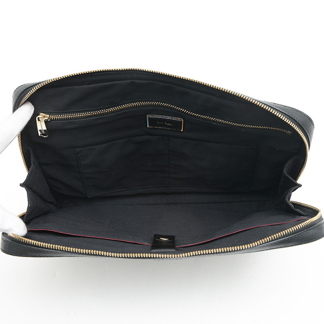 ポールスミス コレクション クラッチバック バッグ 小物入れ メンズ 黒 Paul Smith - 新品 ポールスミス PAUL SMITH クラッチバッグ