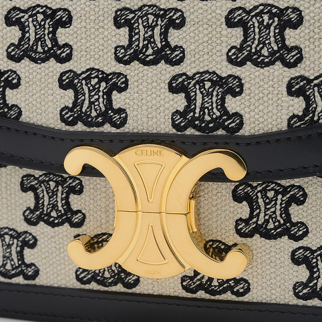 CELINE トリオンフ ティーン トリオンフ バッグ / シャイニーカーフスキン