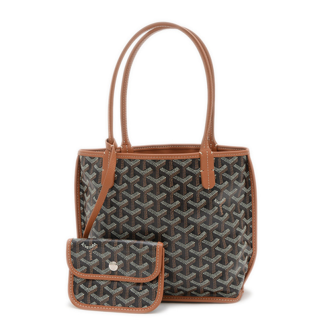 GOYARD ゴヤール 限定　アンジュミニ　刺繍 GOYARD ゴヤール ハンドバッグ ANJOU MINI アンジュミニポーチ