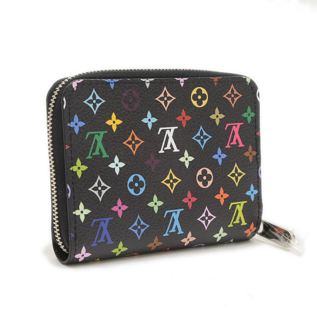 ルイ・ヴィトン LV×TM マルチカラー ジッピーコインパース ブラック 村上隆 ルイ・ヴィトン LV×TM マルチカラー ジッピーコインパース