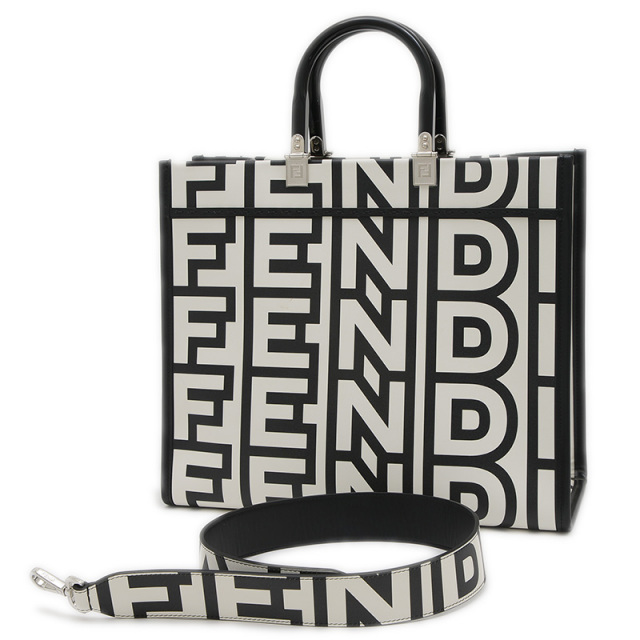 FENDIフェンディ サンシャイン ミディアム ホワイト