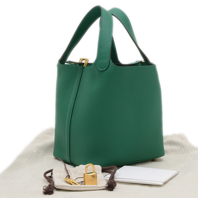 SALE対象 5%OFF】エルメス ピコタンロック PM 18 ヴェールモワ