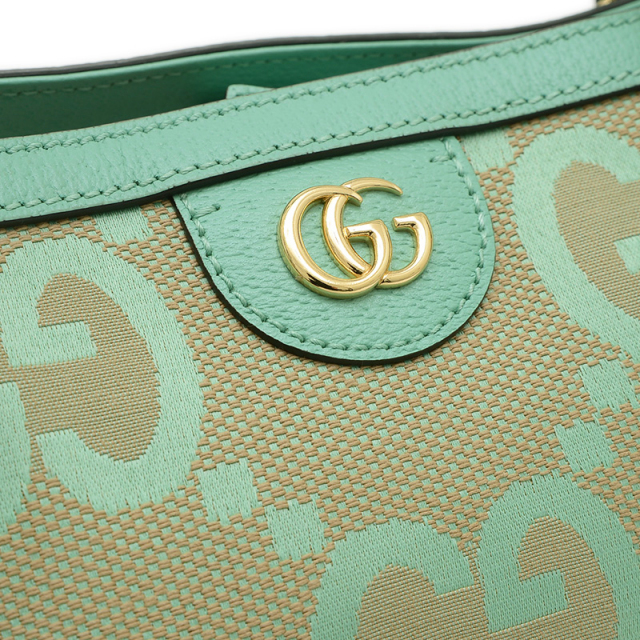 GUCCI グッチ トートバッグ ロゴ グリーン グッチ GUCCI バッグ （グリーン） -waja bazar - 海外