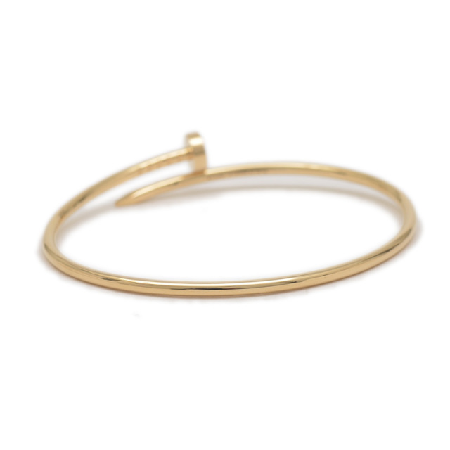 カルティエ ジュストアンクル SM ブレスレット K18YG #18 B60626