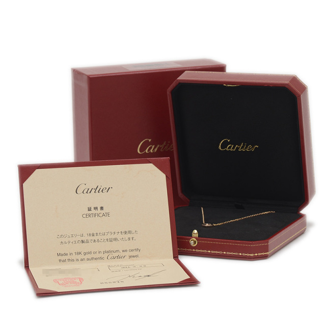 カルティエ Cハート ネックレス K18PG/ダイヤ B3040400 Cartier