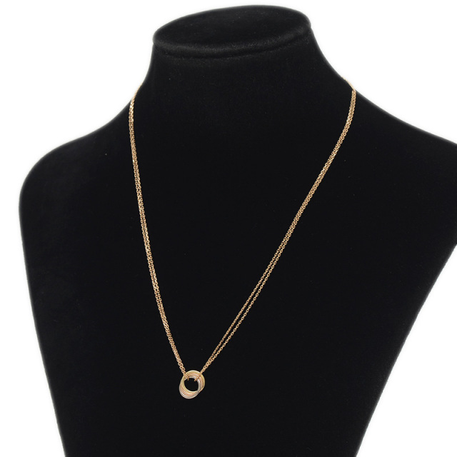 カルティエ ベビートリニティ ネックレス K18スリーカラー ゴールド 楽天市場】カルティエ ベビートリニティ ネックレス K18イエロー