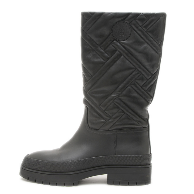 HERMES エルメス ブーツ 黒 EU37(23.5cm位) 4103524L0060 22011629.jpg