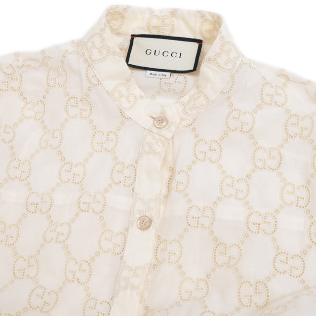 GUCCI アイボリー レース ジャンパー GUCCI アイボリー レース ジャンパー GUCCI アイボリー レース