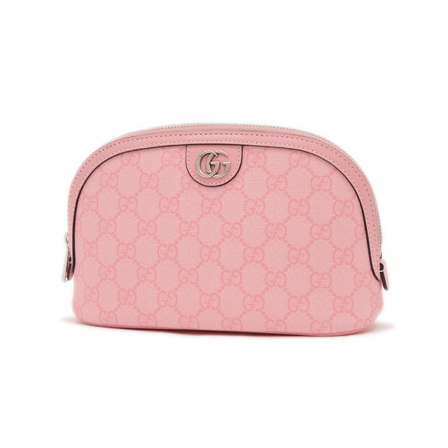 グッチ GGスプリーム スモールケース ポーチ ピンク 625551 GUCCI