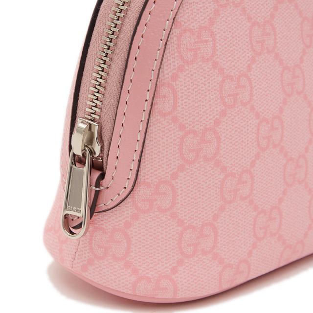 グッチ GGスプリーム スモールケース ポーチ ピンク 625551 GUCCI