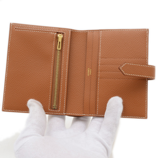エルメス ベアンコンパクト エプソン ゴールド ゴールド金具 Z