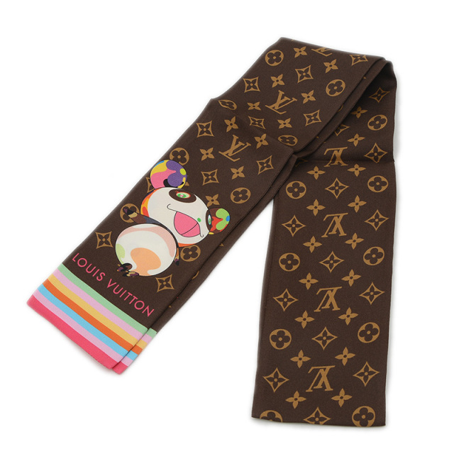 ルイヴィトン LV×TM バンドー スーパーフラット シルク100