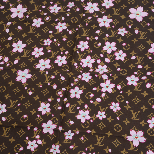ルイヴィトン 村上隆 LV×TM カレ70・チェリーブロッサム