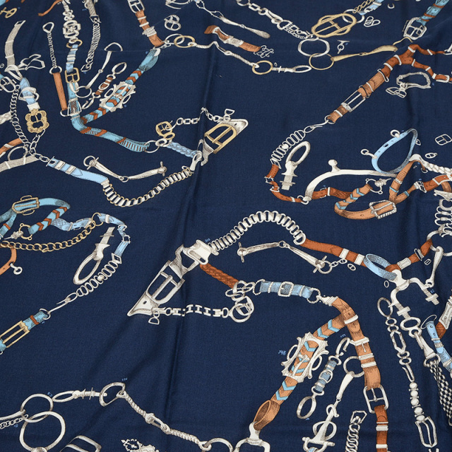 エルメス カレ140 ジェアン ショール シュヴォーデシェネ Les Chevaux