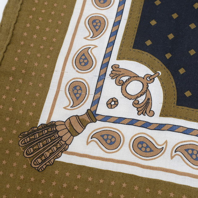 エルメス カレ140 Harnais de Cour Bandana