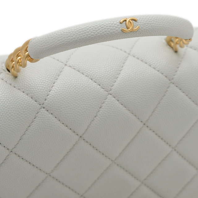 シャネル トップハンドル チェーンショルダー 2WAYバッグ