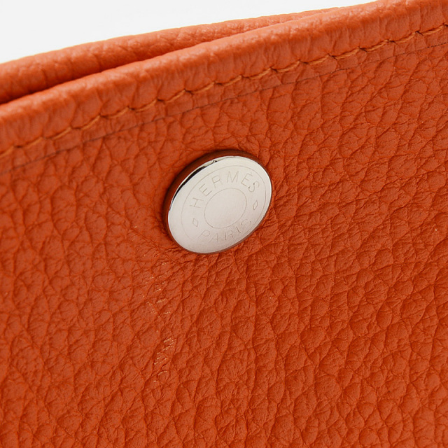 エルメス ガーデンパーティ PM 36 ネゴンダ カプシーヌ Q刻印 HERMES