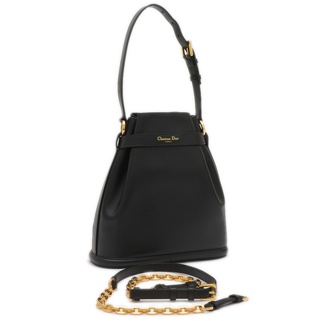 ディオール C'estDior ミディアム 2WAYバッグ ブラック