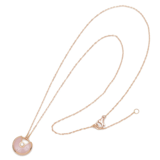 カルティエ アミュレット ドゥ カルティエ XS ネックレス K18PG/ダイヤ