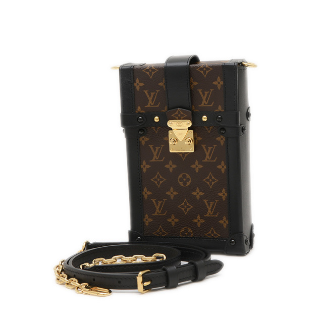 ルイヴィトン ポシェット・トランクヴェルティカル ポーチ モノグラム　ショルダー ルイ・ヴィトン LOUIS VUITTON ポシェット トランク ヴェル