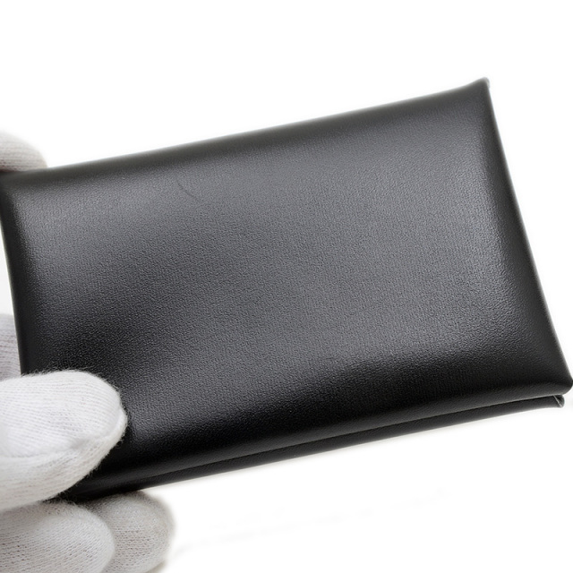 新品✨エルメス　HERMES カードケース　カルヴィ　黒　ボックスカーフ 楽天市場】エルメス カルヴィ カードケース クロ ボックスカーフ