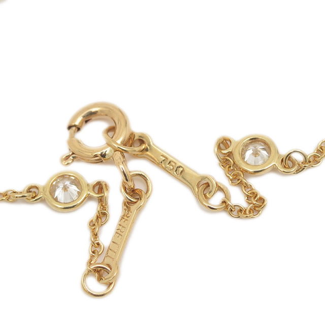 ティファニー バイザヤード ブレスレット K18YG 6Pダイヤ